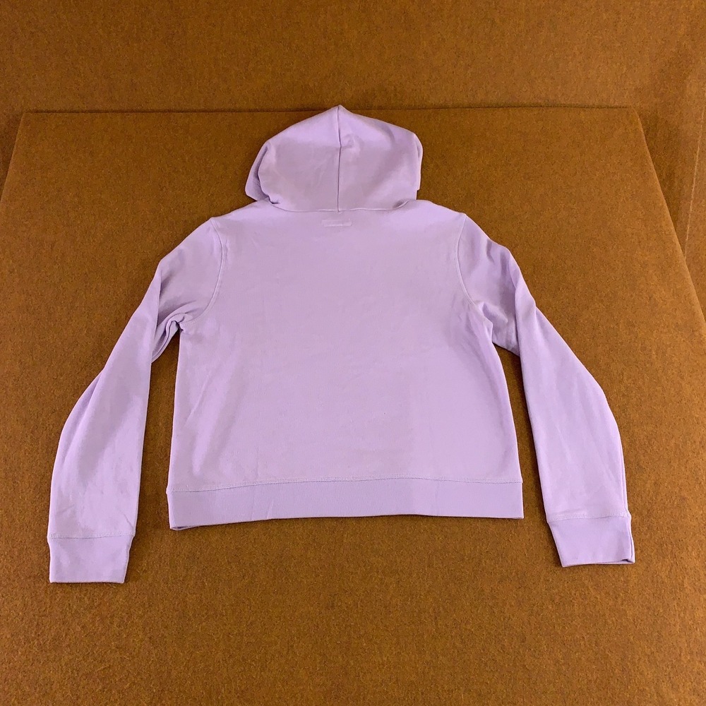 Aeropostale Womens Large Purple Fleece Aero Original Logo Pullover Hoodie NWT - Picture 10 of 15